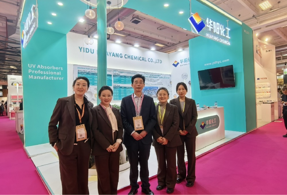 Huayang Chemical Showcases Sunscreen Actives at in-cosmetics Global 2026